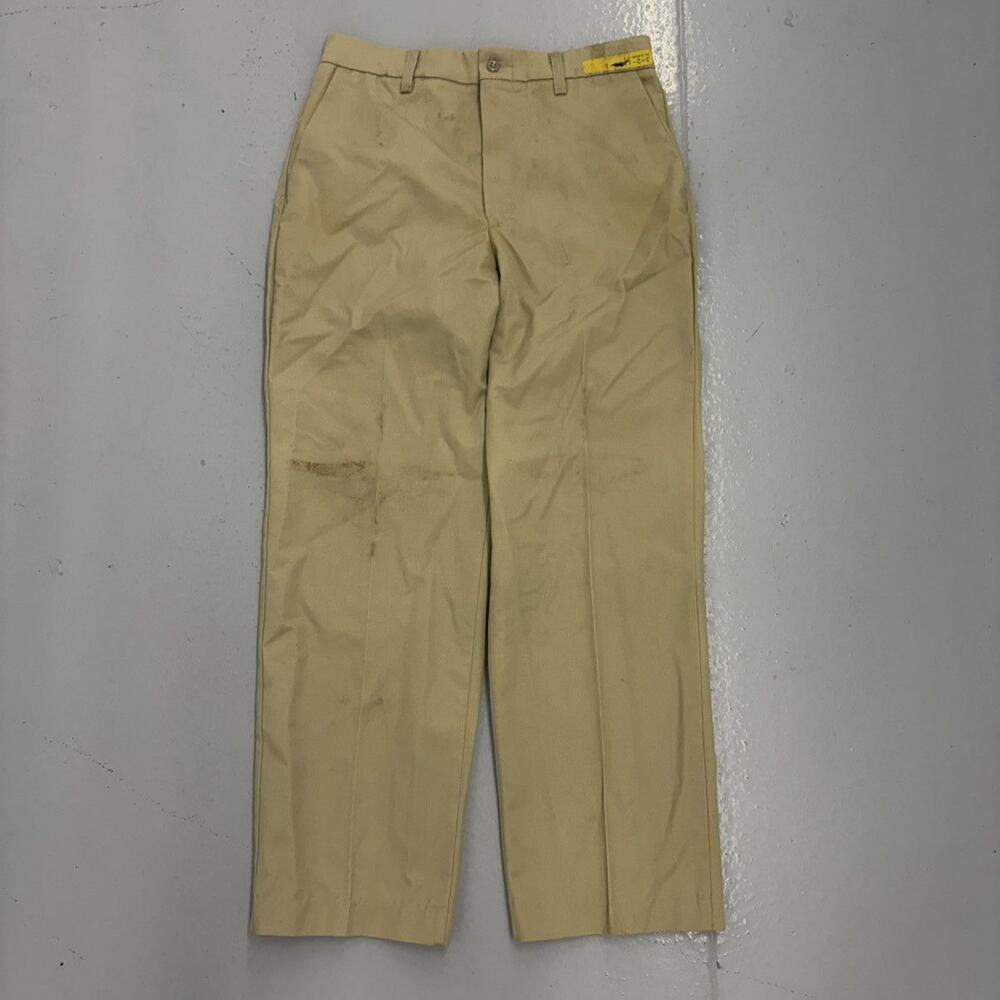 Vintage 70s 80s Red Kap Tan Canvas Workwear Chinos 30x26